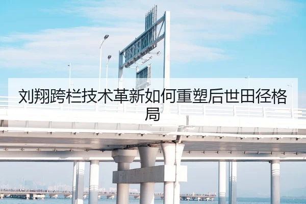 刘翔跨栏技术革新如何重塑后世田径格局