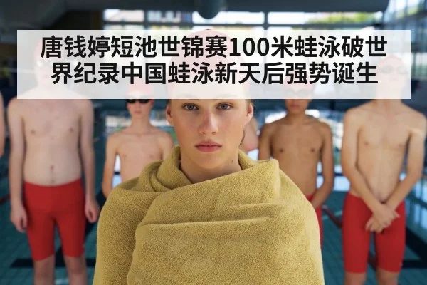 young female swimmer